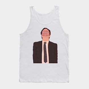 Masked Dwight Tank Top